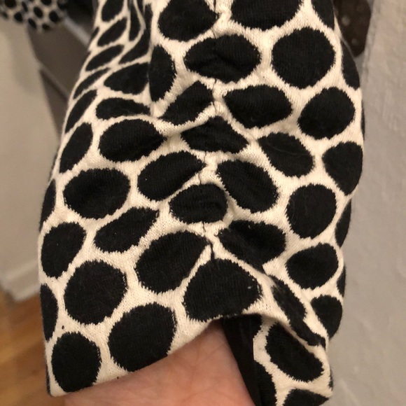 Black and white polka dot jacket - Picture 5 of 7